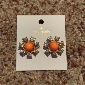 Kate spade flower earrings